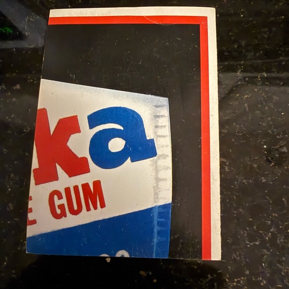 Topps Batzooka Trading Card - Red and Blue - Picture 3 of 3